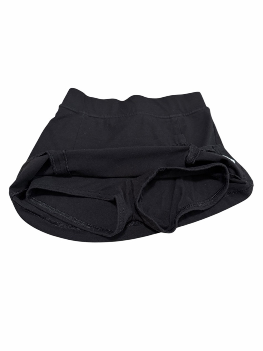 Varsity Spirit Girls Double-Up Stretch Skirt | Black | Size YM - Picture 2 of 4